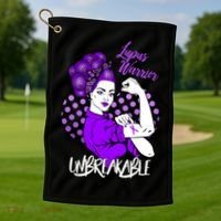 Lupus Warrior Unbreakable Golf Towel thumb 1