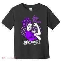 Lupus Warrior Unbreakable Toddler T-Shirt thumb 0
