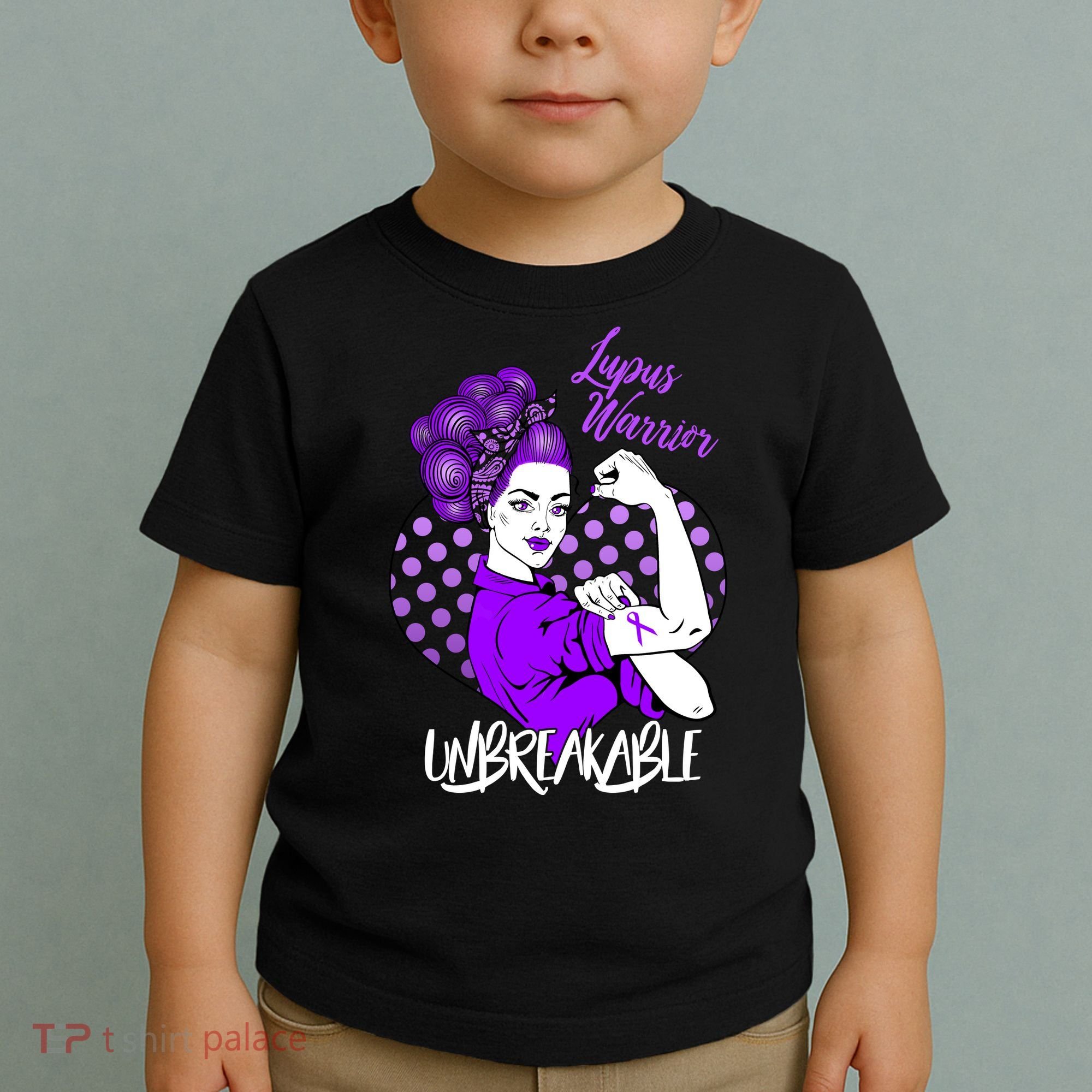 Lupus Warrior Unbreakable Toddler T-Shirt