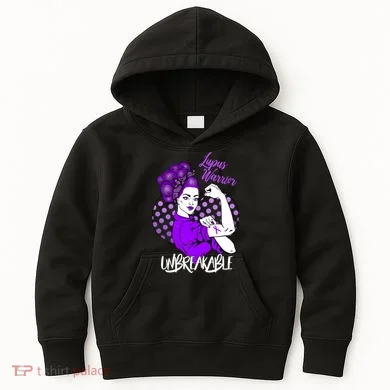 Lupus Warrior Unbreakable Kids Hoodie