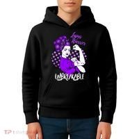 Lupus Warrior Unbreakable Kids Hoodie thumb 4