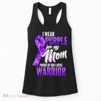 Lupus Warrior Wear Purple For My Mom Women's Tank Top thumb 0