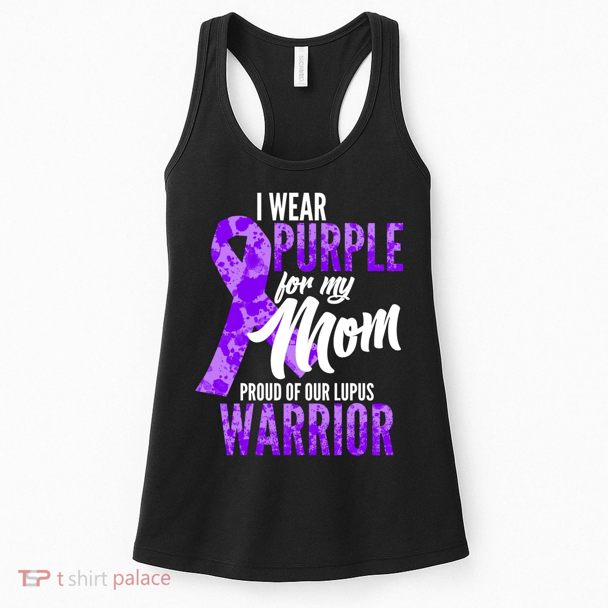 Lupus Warrior Wear Purple For My Mom Women's Tank Top