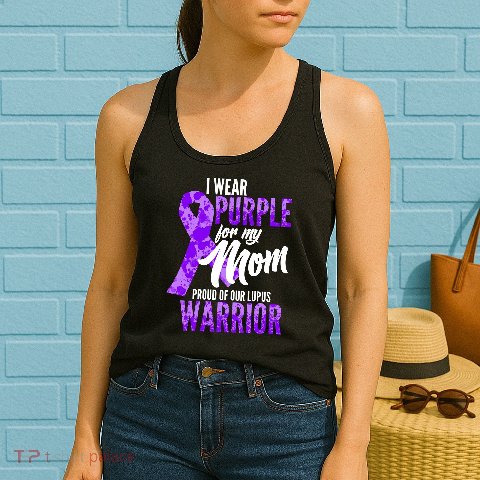 Lupus Warrior Wear Purple For My Mom Women's Tank Top