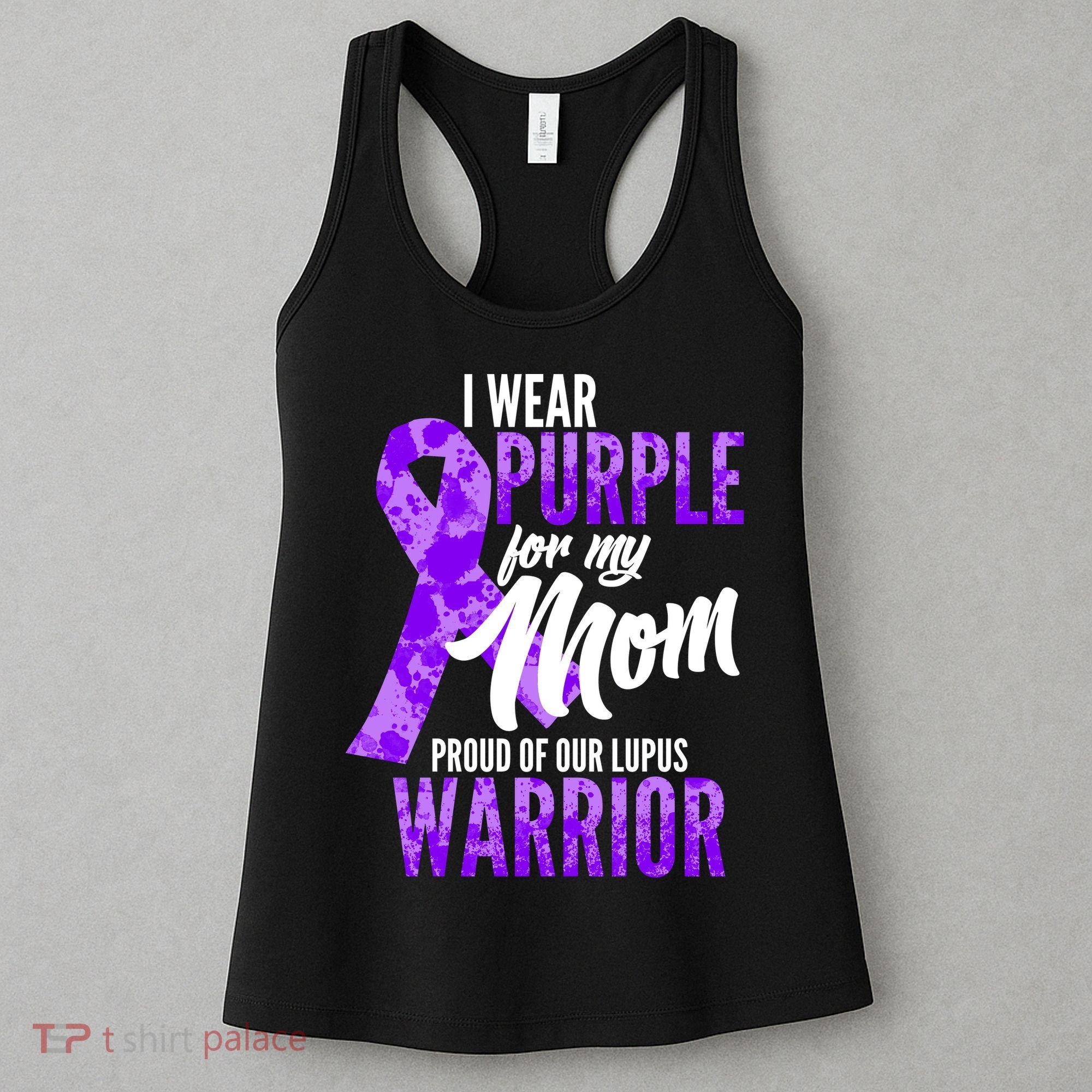 Lupus Warrior Wear Purple For My Mom Women's Tank Top