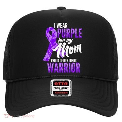 Lupus Warrior Wear Purple For My Mom Hat