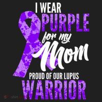 Lupus Warrior Wear Purple For My Mom Hat thumb 2
