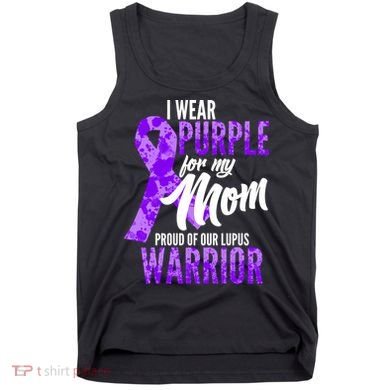 Lupus Warrior Wear Purple For My Mom Tank Top
