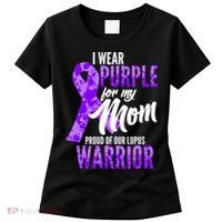 Lupus Warrior Wear Purple For My Mom Women's T-Shirt thumb 0