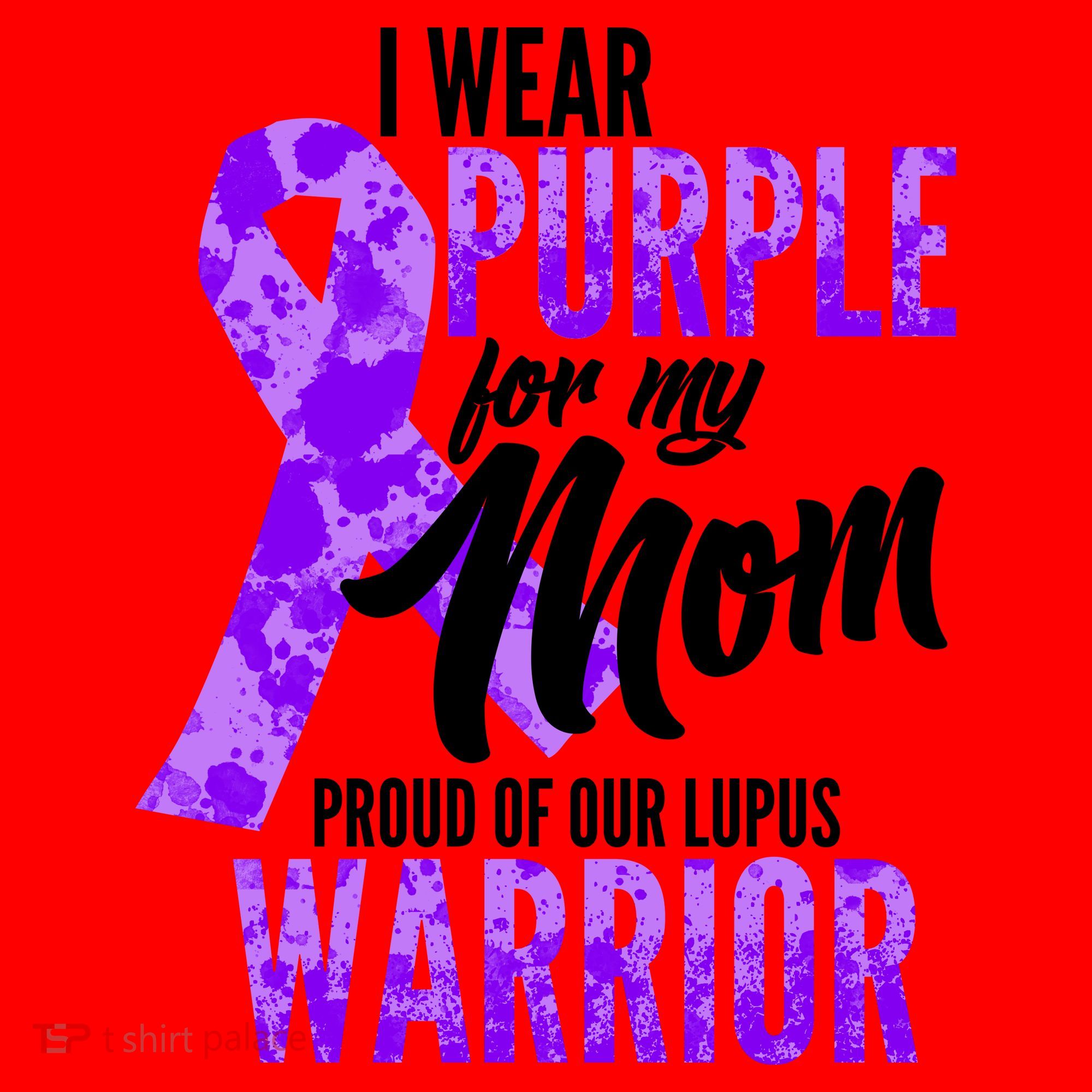 Lupus Warrior Wear Purple For My Mom Santa Hat