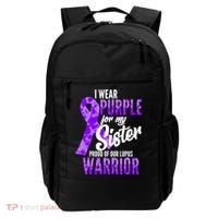 Lupus Warrior Wear Purple For My Sister Backpack thumb 0