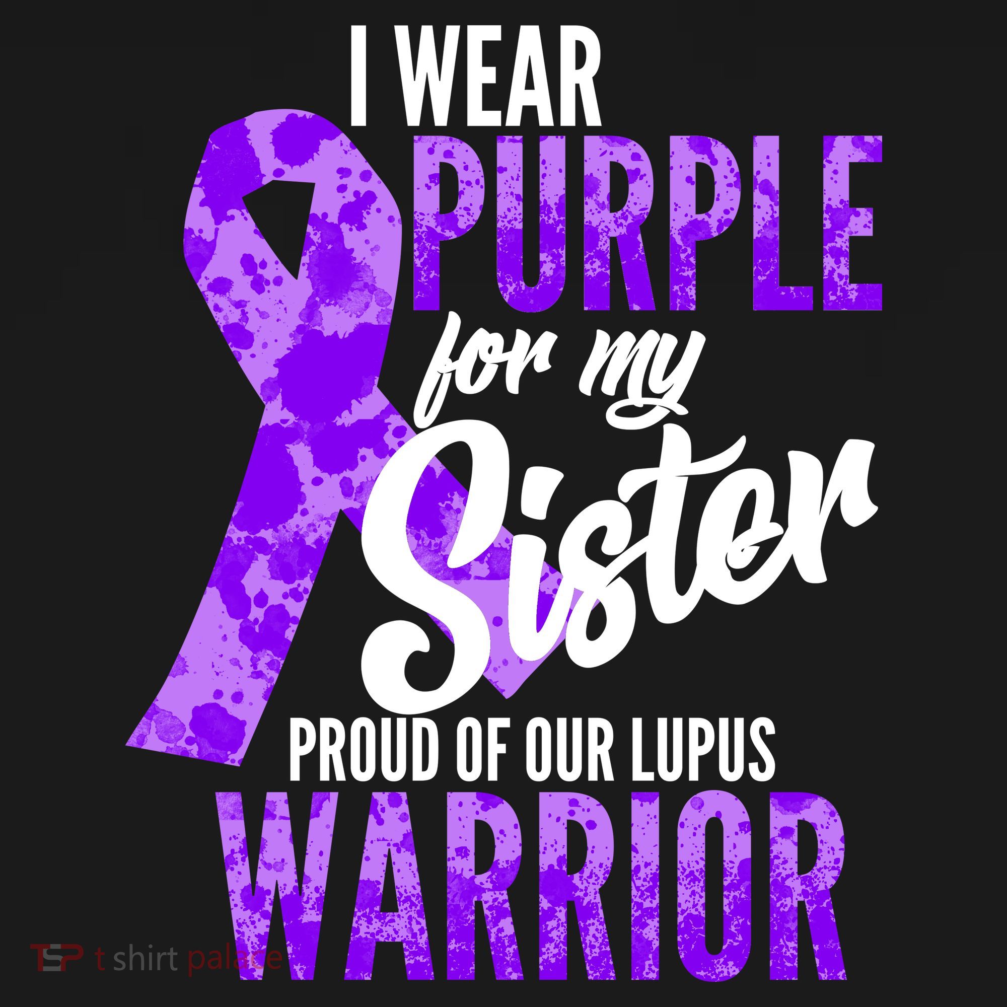 Lupus Warrior Wear Purple For My Sister Bucket Hat