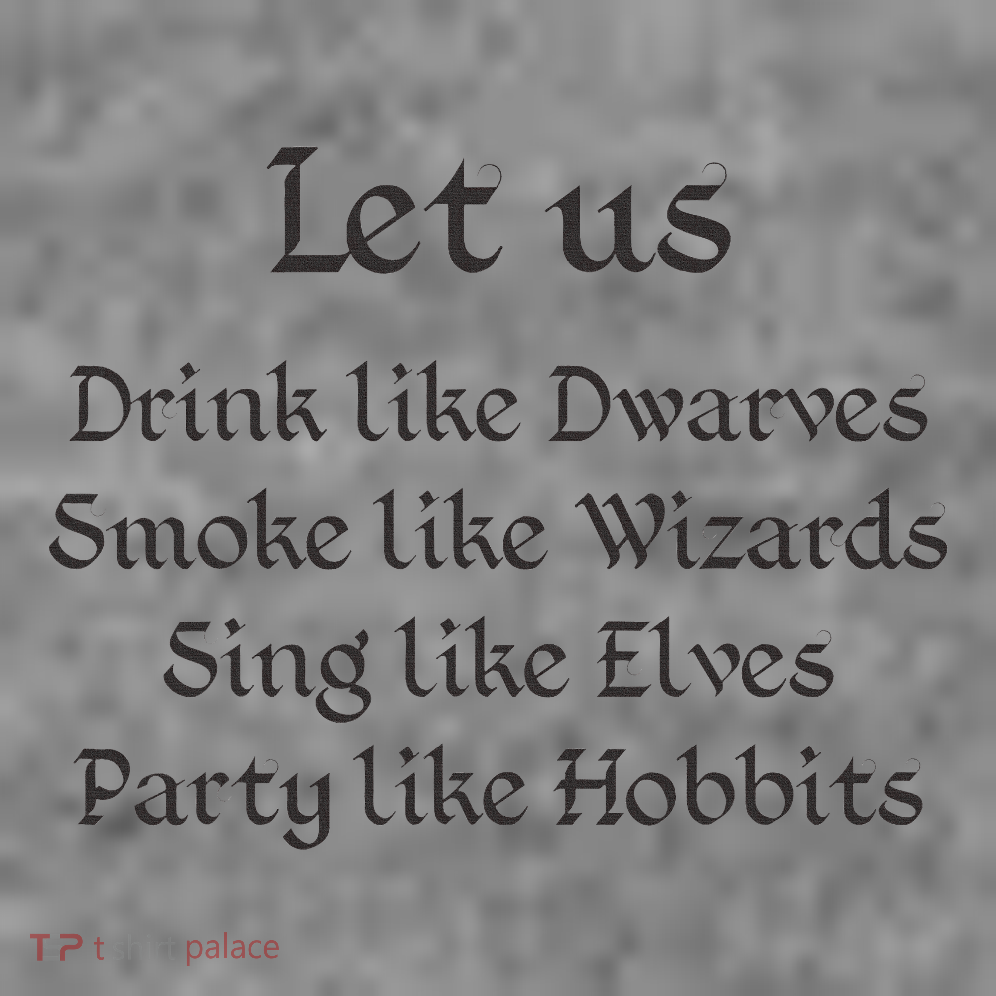 Let Us Sing Like Elves Party Like Hobbits Toddler Hoodie