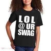 Lol @ Ur Swag Fun Dank Meme Drip Style Joke Kids T-Shirt thumb 2
