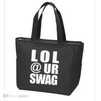 Lol @ Ur Swag Fun Dank Meme Drip Style Joke Tote Bag thumb 3