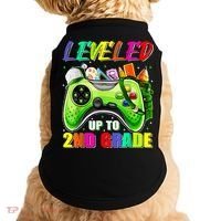Leveled Up To 2nd Grade Gamer Back To School First Day Boys Doggie Tank thumb 0