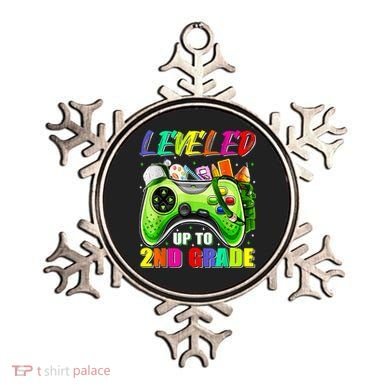 Leveled Up To 2nd Grade Gamer Back To School First Day Boys Ornament