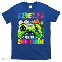 Leveled Up To 2nd Grade Gamer Back To School First Day Boys T-Shirt thumb 0