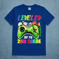 Leveled Up To 2nd Grade Gamer Back To School First Day Boys T-Shirt thumb 5