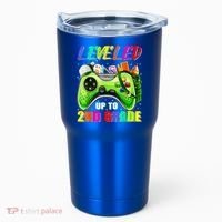 Leveled Up To 2nd Grade Gamer Back To School First Day Boys Tumbler thumb 0
