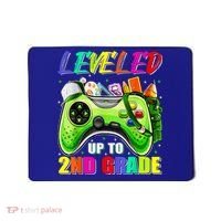 Leveled Up To 2nd Grade Gamer Back To School First Day Boys Mousepad thumb 0
