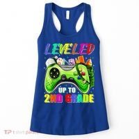 Leveled Up To 2nd Grade Gamer Back To School First Day Boys Women's Tank Top thumb 0