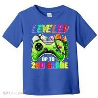 Leveled Up To 2nd Grade Gamer Back To School First Day Boys Toddler T-Shirt thumb 0