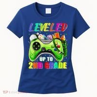 Leveled Up To 2nd Grade Gamer Back To School First Day Boys Women's T-Shirt thumb 0