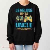 Leveling Up To Uncle Again Gaming Gift Uncle Again Women's Sweatshirt thumb 0