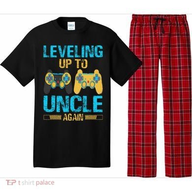 Leveling Up To Uncle Again Gaming Gift Uncle Again Pajama Set