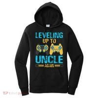 Leveling Up To Uncle Again Gaming Gift Uncle Again Women's Hoodie thumb 0