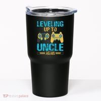Leveling Up To Uncle Again Gaming Gift Uncle Again Tumbler thumb 0