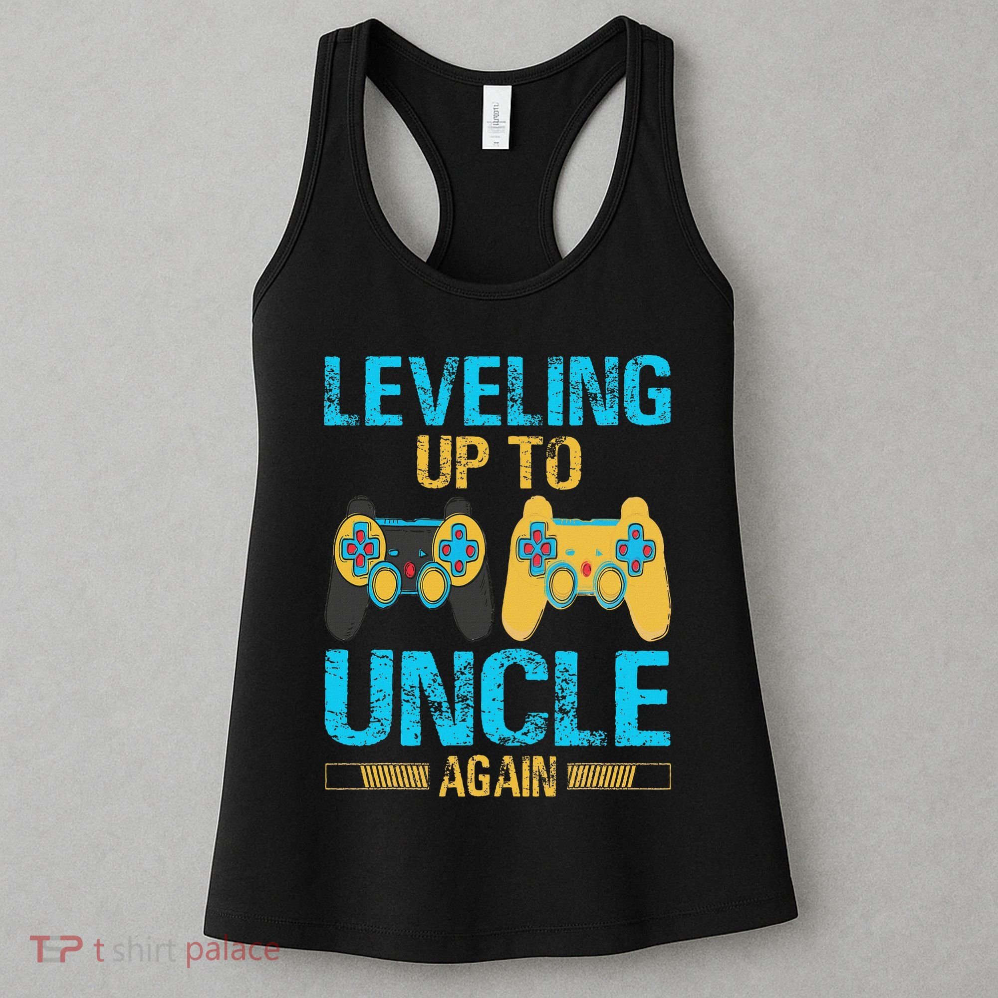 Leveling Up To Uncle Again Gaming Gift Uncle Again Women's Tank Top