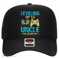 Leveling Up To Uncle Again Gaming Gift Uncle Again Hat thumb 0