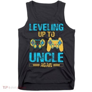 Leveling Up To Uncle Again Gaming Gift Uncle Again Tank Top