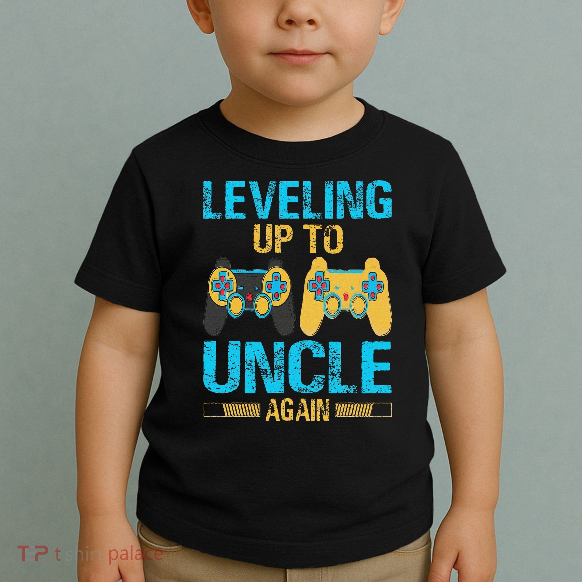 Leveling Up To Uncle Again Gaming Gift Uncle Again Toddler T-Shirt
