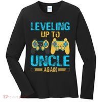 Leveling Up To Uncle Again Gaming Gift Uncle Again Women's Long Sleeve Shirt thumb 0