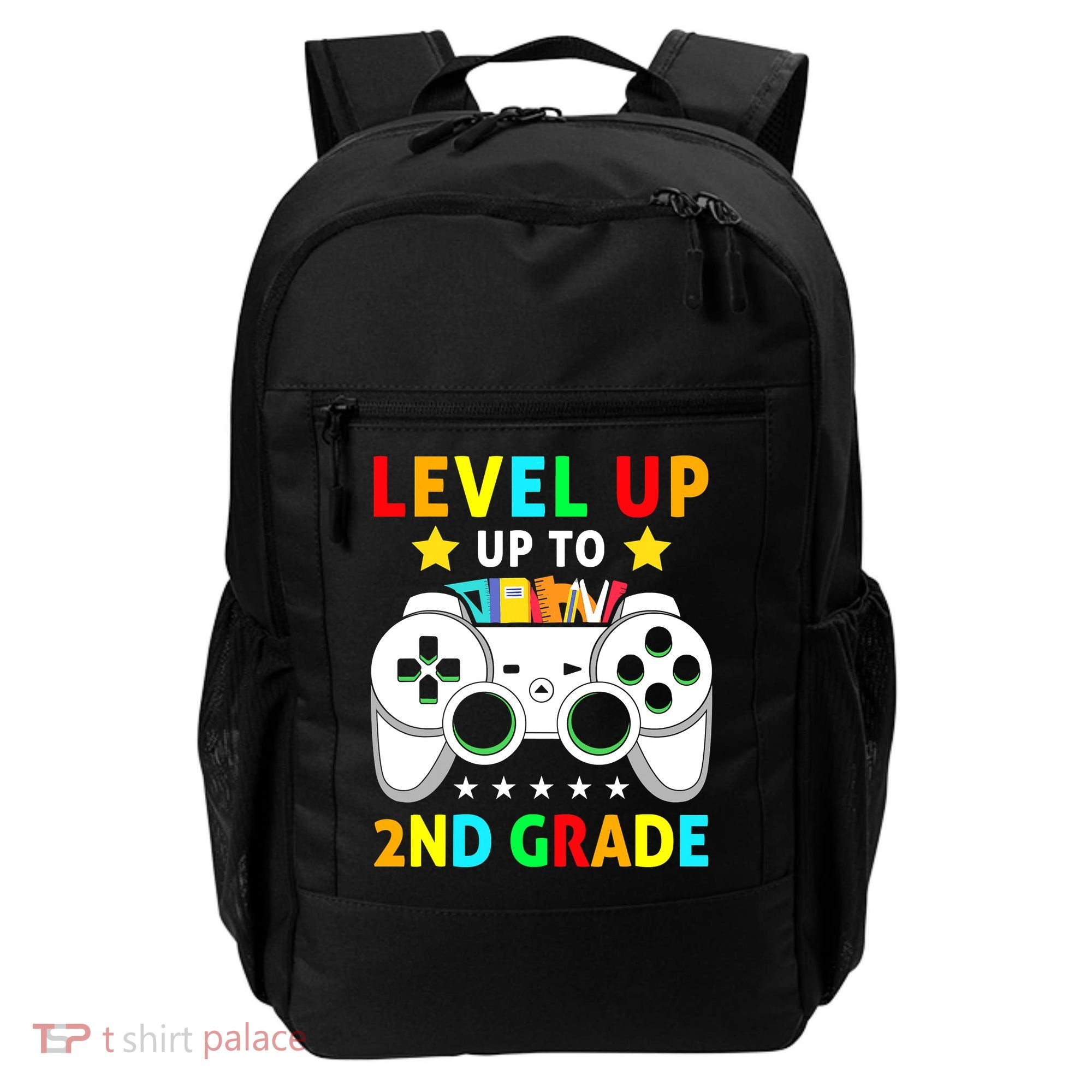 Level Up To 2nd Grade Team Second Grade Backpack