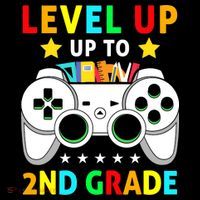 Level Up To 2nd Grade Team Second Grade Backpack thumb 2