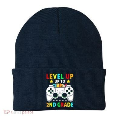 Level Up To 2nd Grade Team Second Grade Beanie