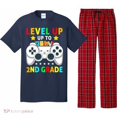 Level Up To 2nd Grade Team Second Grade Pajama Set