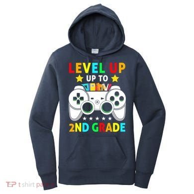 Level Up To 2nd Grade Team Second Grade Women's Hoodie