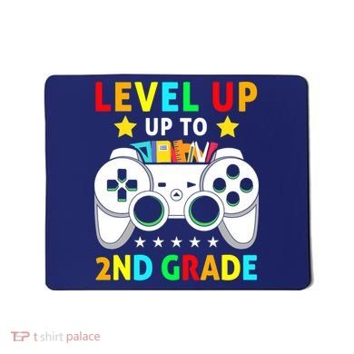 Level Up To 2nd Grade Team Second Grade Mousepad
