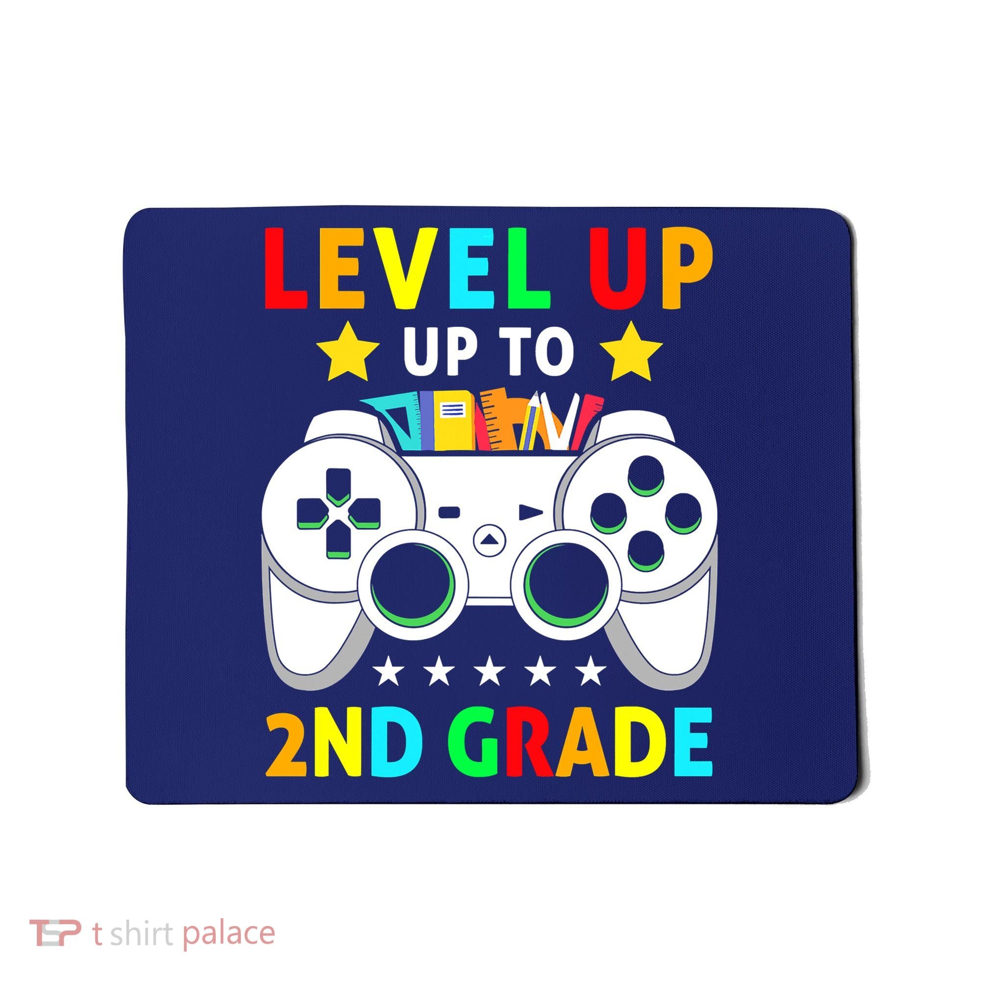 Level Up To 2nd Grade Team Second Grade Mousepad