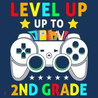 Level Up To 2nd Grade Team Second Grade Baby Bodysuit thumb 2