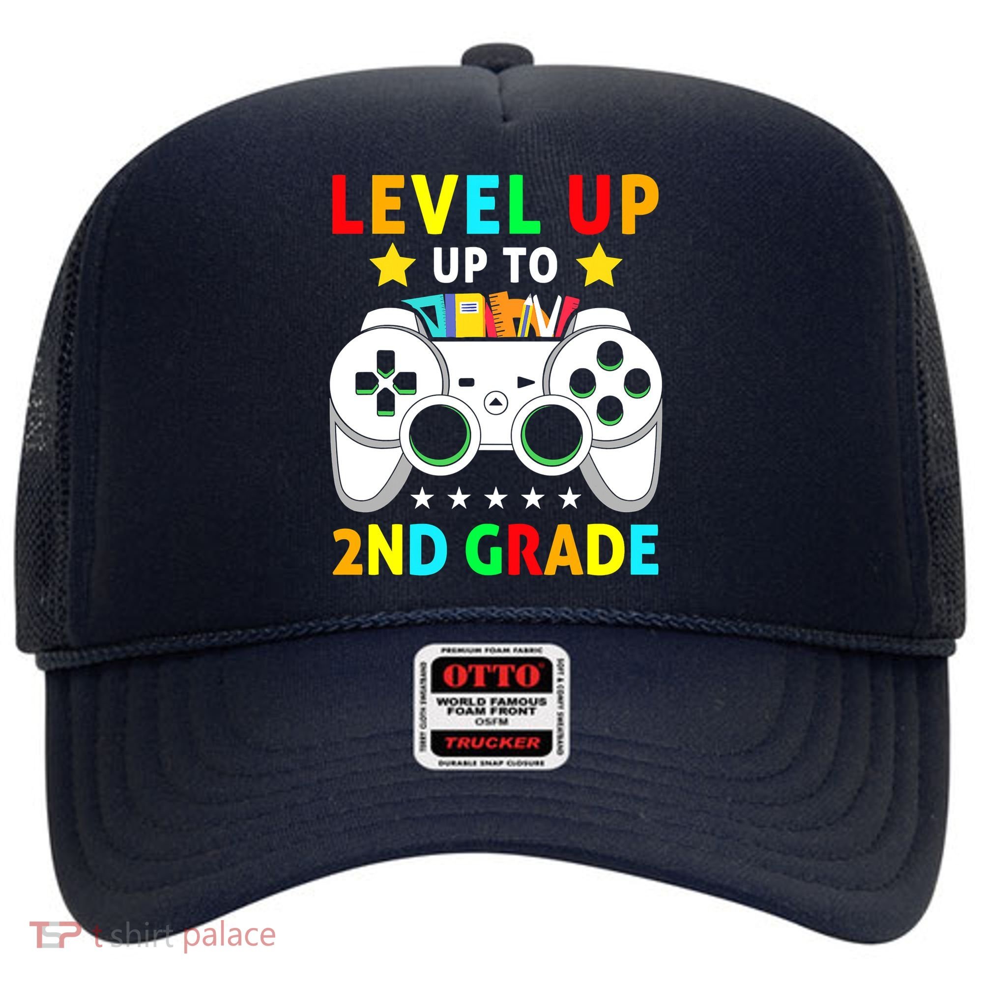 Level Up To 2nd Grade Team Second Grade Hat