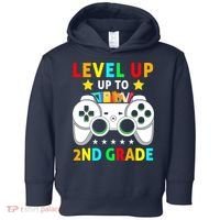 Level Up To 2nd Grade Team Second Grade Toddler Hoodie thumb 0