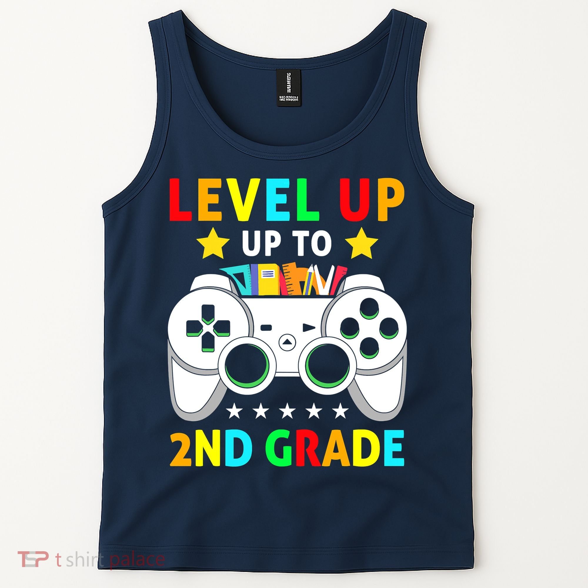 Level Up To 2nd Grade Team Second Grade Tank Top
