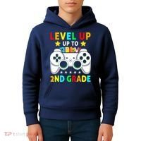 Level Up To 2nd Grade Team Second Grade Kids Hoodie thumb 4