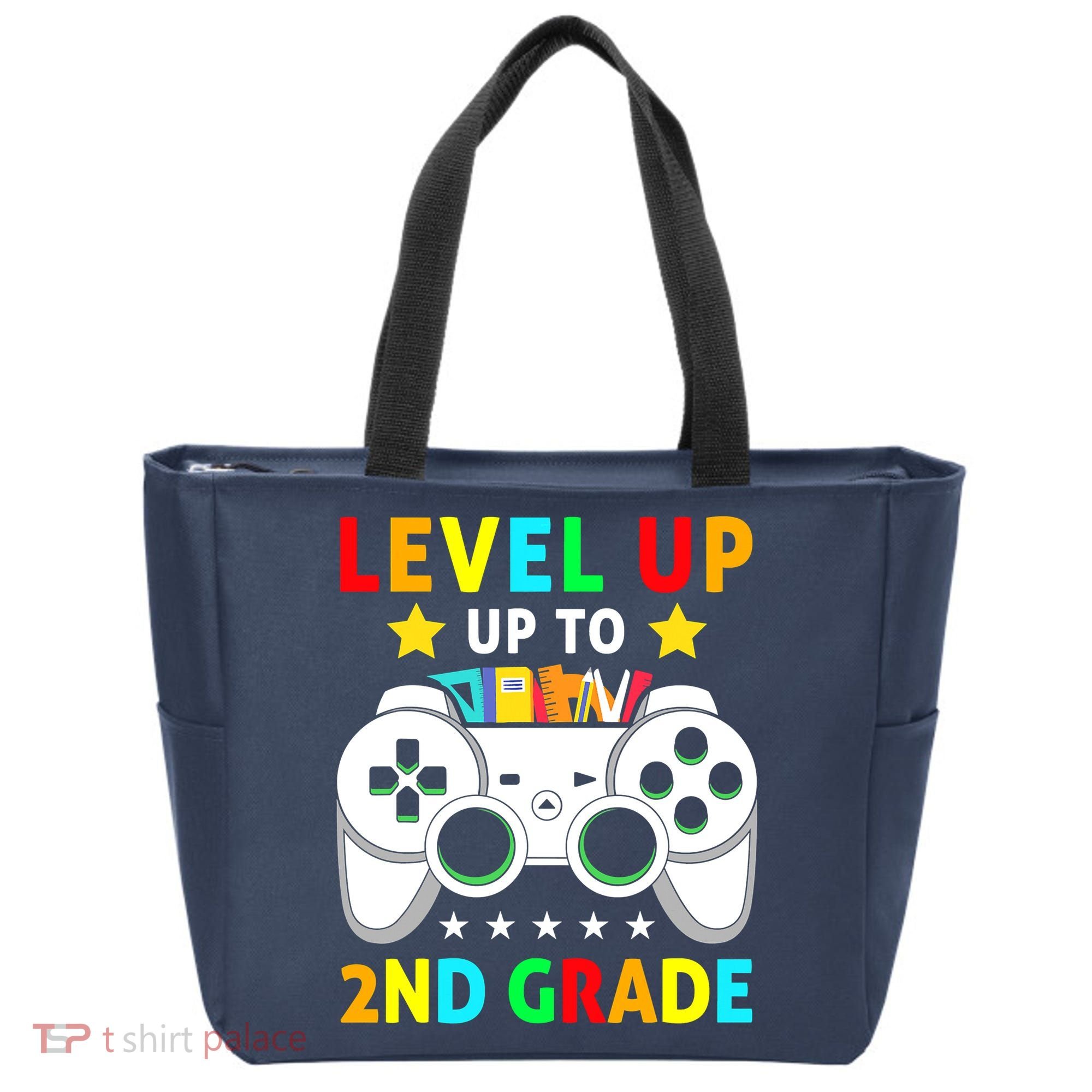 Level Up To 2nd Grade Team Second Grade Tote Bag
